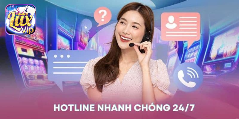 Hỗ trợ khách hàng 24/7 giải quyết khiếu nại tại LUXVIP