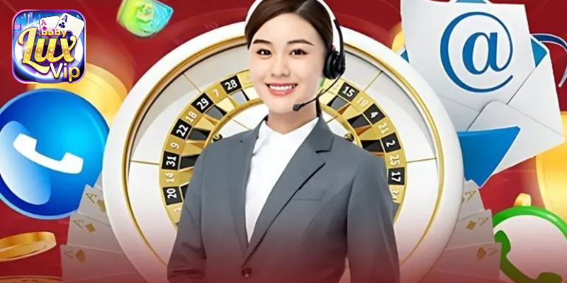 Hỗ trợ khách hàng 24/7 tại LUXVIP qua Live Chat, Zalo, Telegram và Hotline.