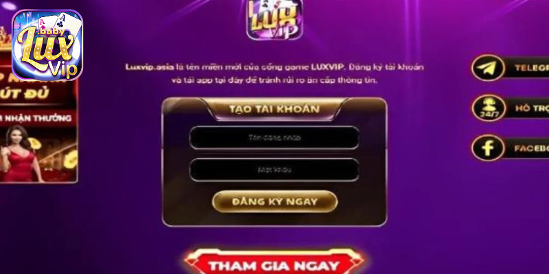 Hình ảnh minh họa giao diện tại nhà cái LUXVIP